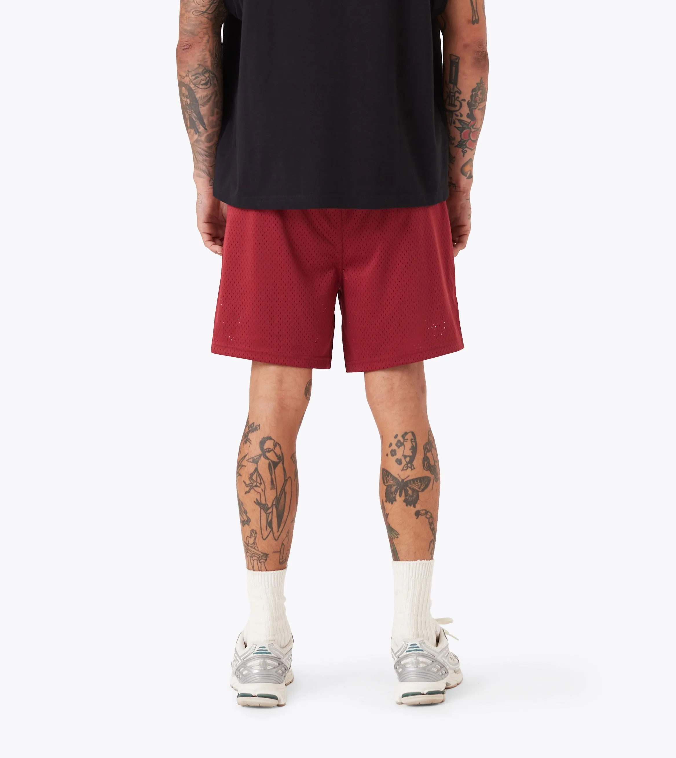 Training Mesh Short Cherry