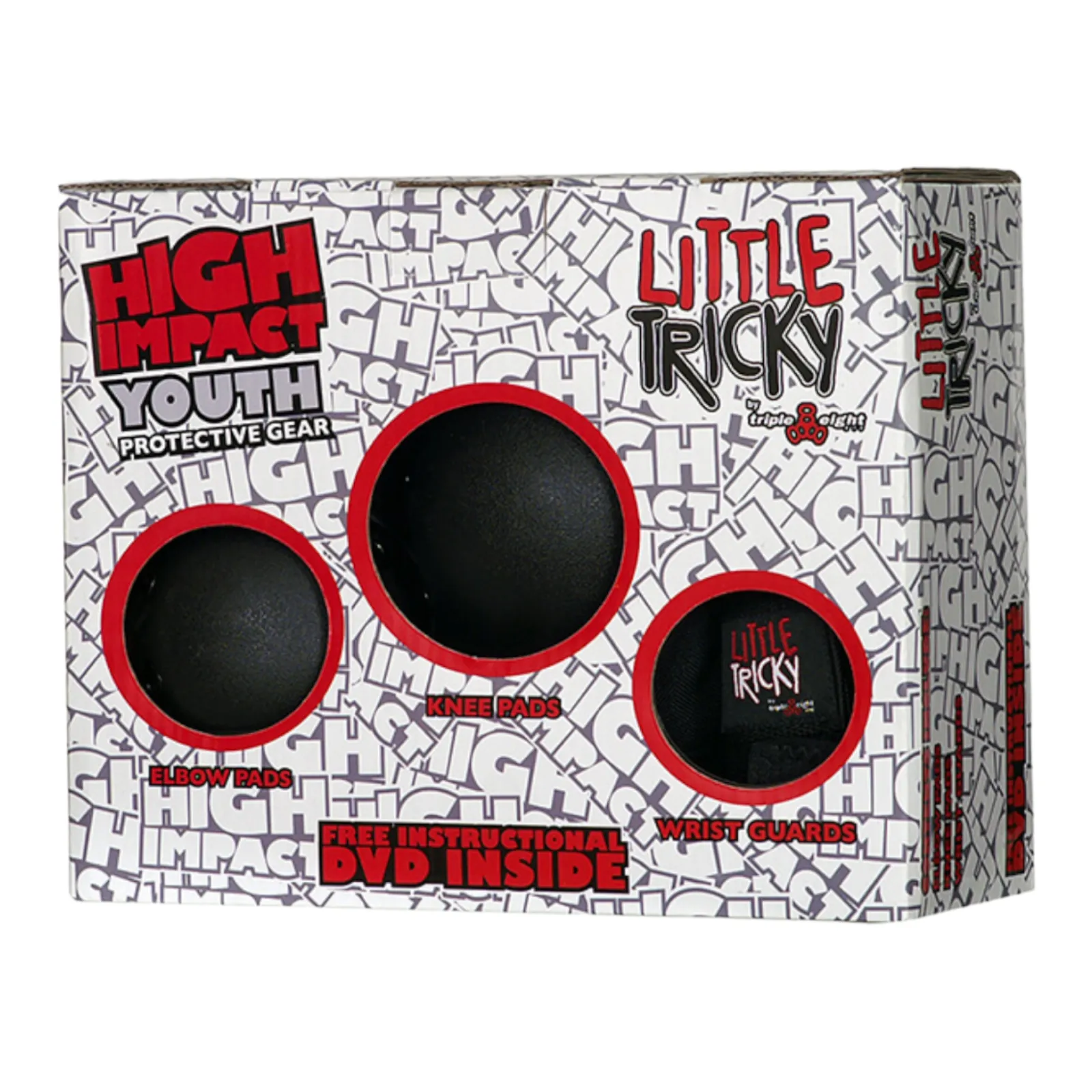 TRIPLE 8 LITTLE TRICKY PADS 3-PACK