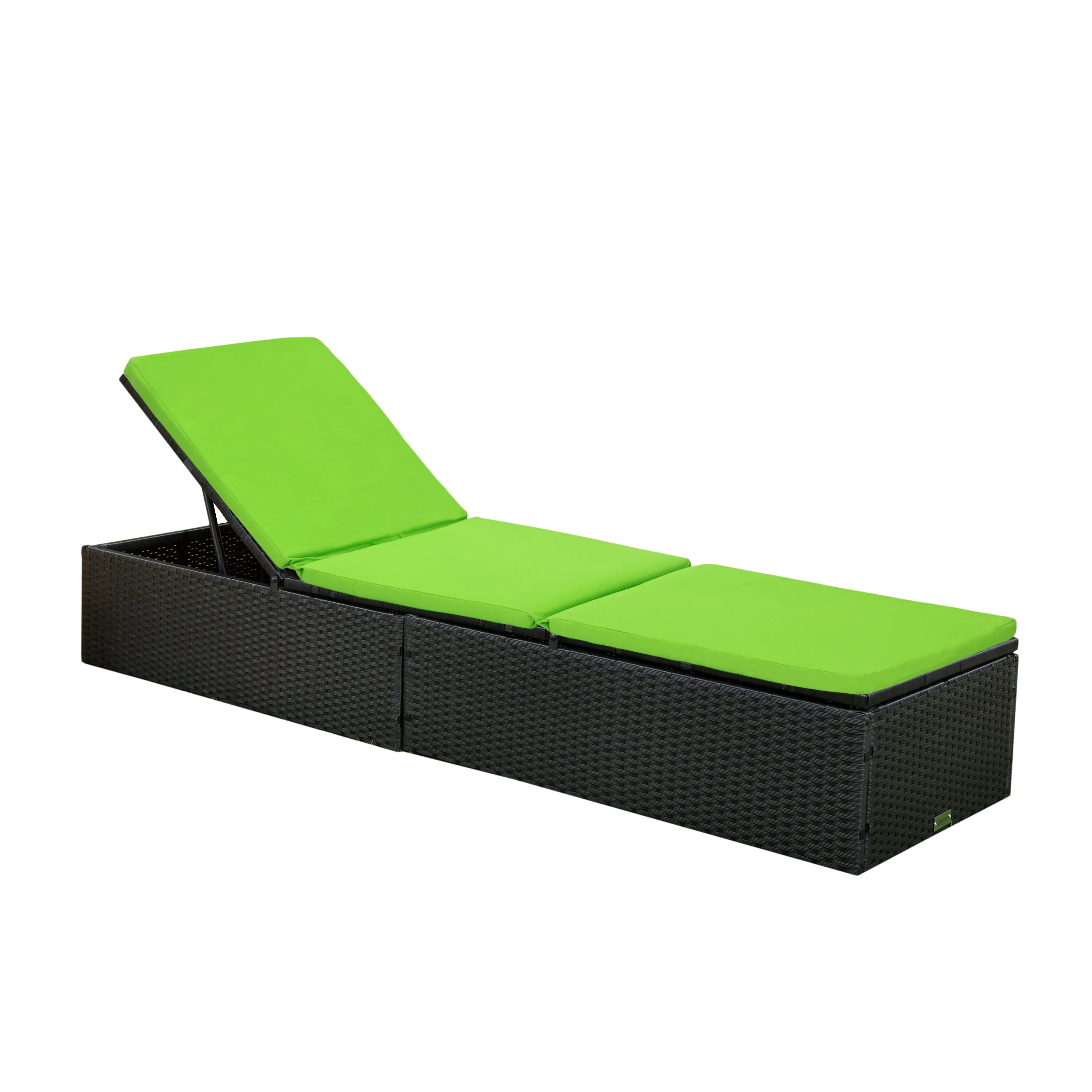 Water-Resistant Garden Sun Lounger Cushions | Outdoor Sunbed Recliner Chair Cushions