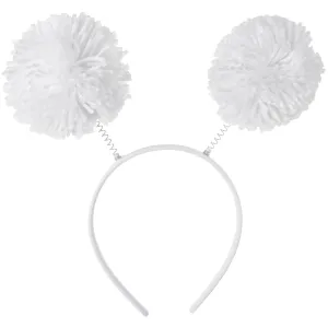 White Pom Pom Headbopper | 1ct