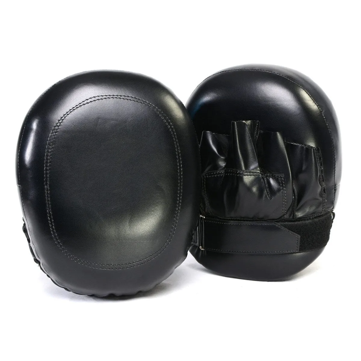 X Fitness XF8001 Striking Air-Punch Focus Mitts for Boxing, MMA, Kickboxing, Muay Thai (Pair)-BLACK